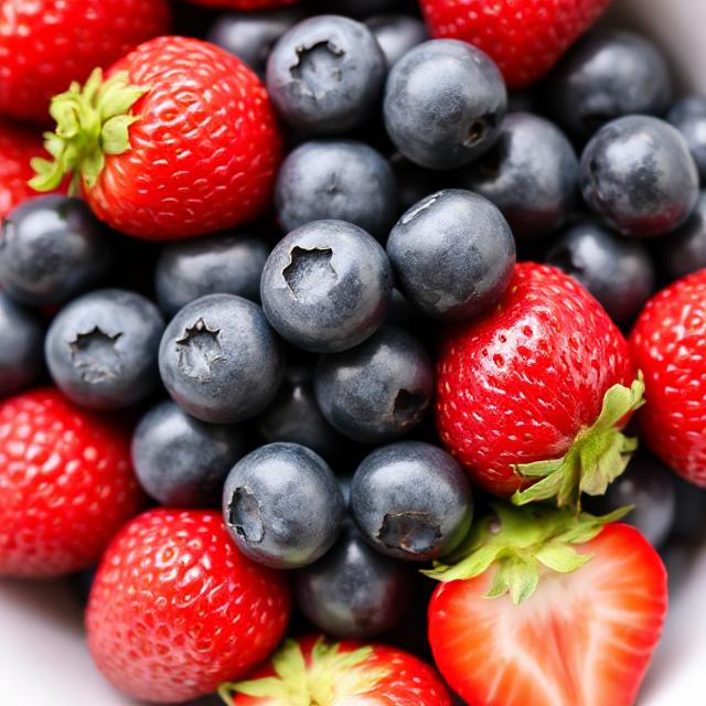 Mixed berries and amla packed with antioxidants and vitamin C for immune support.